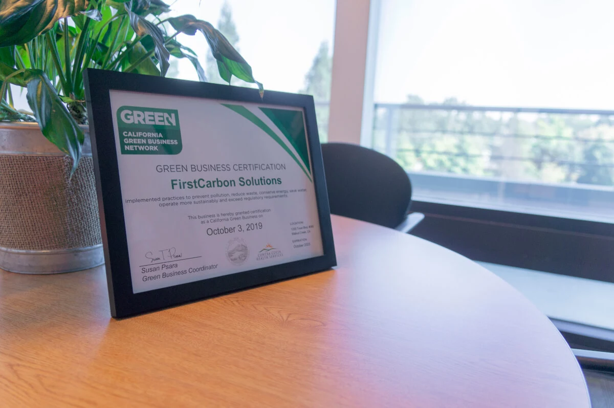 FCS Green Business Certification_